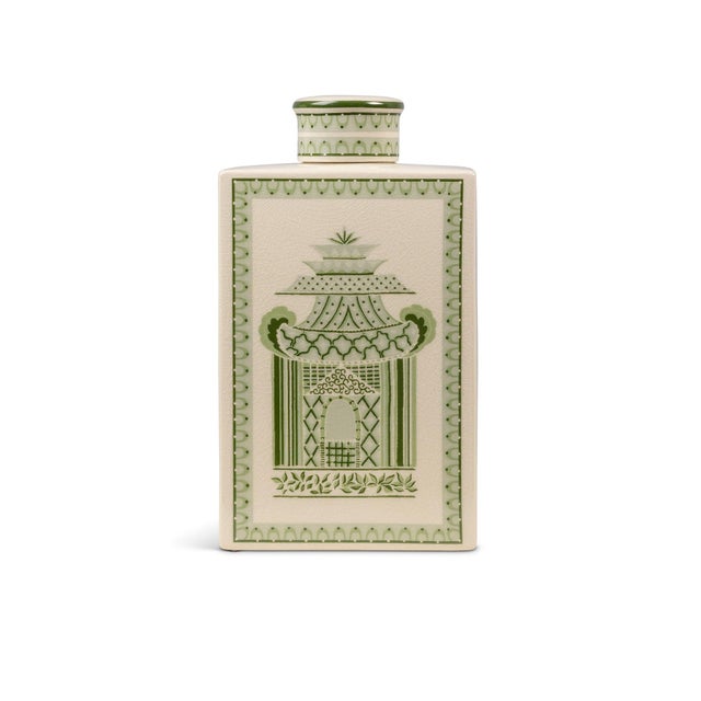 Winterthur for Port 68 Pagoda Garden Green Medium Jar For Sale In Chicago - Image 6 of 6