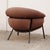 Fabric Upholstered and Iron Grasso Armchair by Stephen Burks For Sale - Image 4 of 11