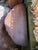 Antique Oak Drop-Leaf Table With Nailhead Edge For Sale - Image 4 of 4