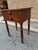 19th Century Antique 2 Drawer Side Table. Turned legs and feet. Well made, sturdy. dovetail joint construction Finished...
