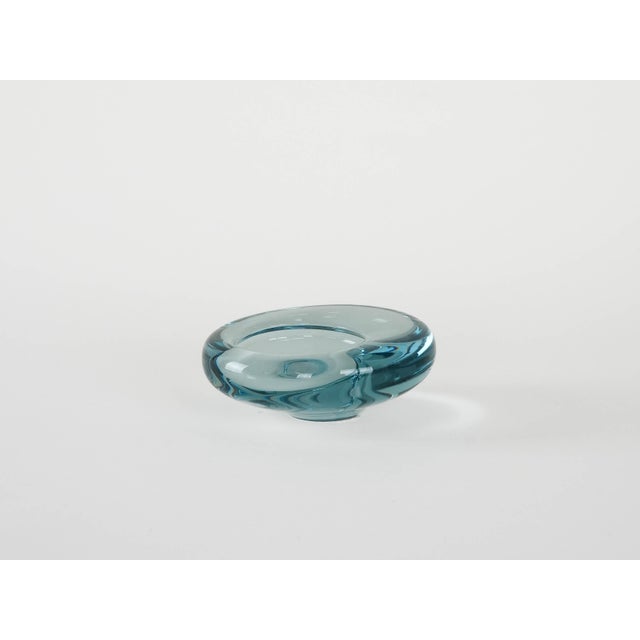 Vintage Danish Glass Bowl by Per Lütken for Holmegaard, 1960s For Sale - Image 3 of 8