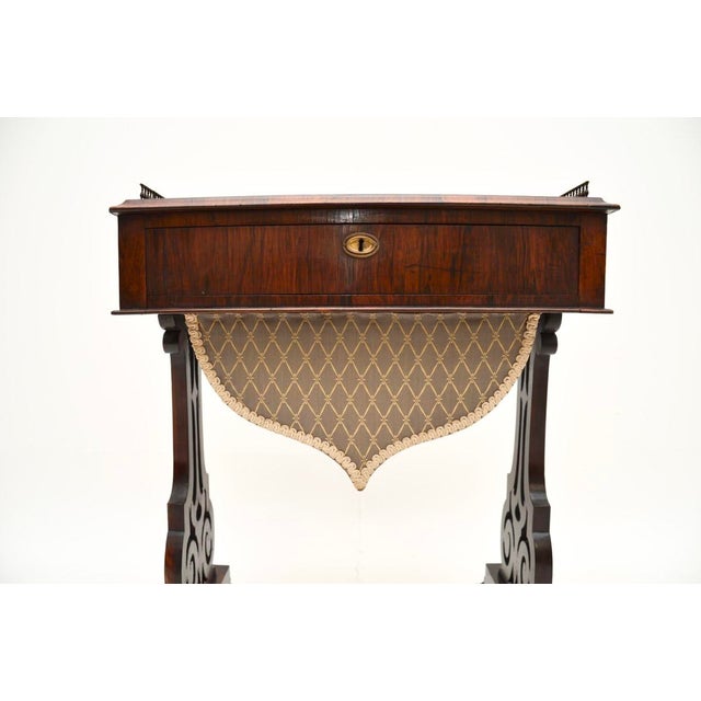 Brown Victorian Side Table, 1840s For Sale - Image 8 of 12