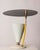 Aqua Mid-Century Italian Table Lamp in Lacquered Metal and Brass, 1950s For Sale - Image 8 of 8