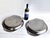 Metal 1960s Danish Stainless Steel Trays by Kalmar, a Pair For Sale - Image 7 of 12
