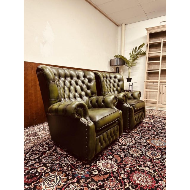 Springvale Chesterfield Woburn Chairs, Set of 2 For Sale - Image 13 of 18