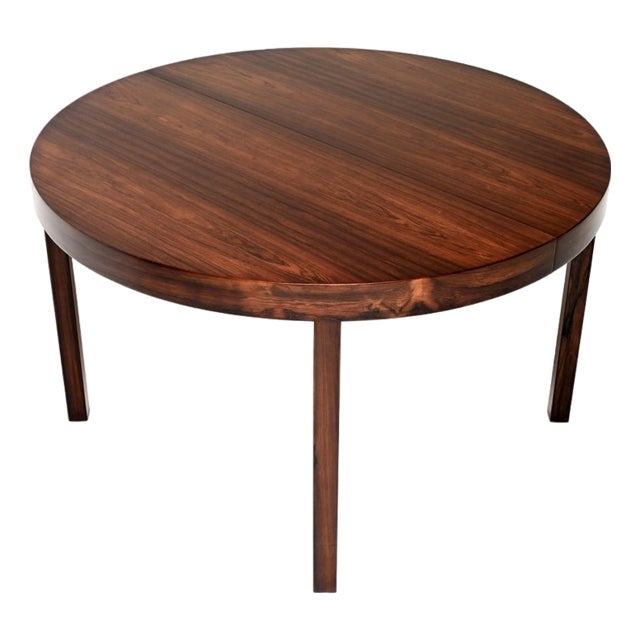 Vintage Danish Extending Dining Table by Ole Wanscher, 1960 For Sale
