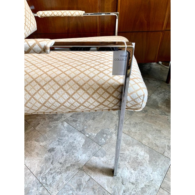 Mid Century Milo Baughman Chrome Chair For Sale In New York - Image 6 of 8