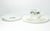 1970s Vintage 40-Piece Milk Glass Dinnerware Set Service 8 Holly Christmas For Sale - Image 4 of 7