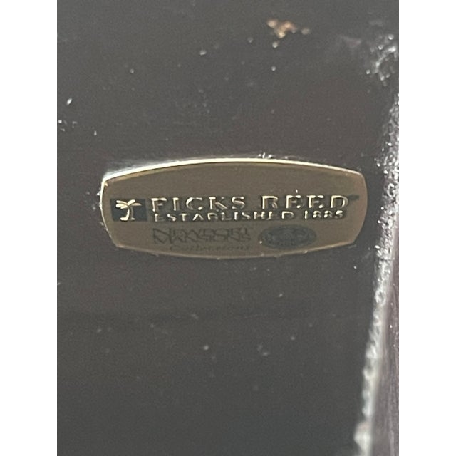 British Colonial West Palm Beach Tortoise Bamboo Chest of Drawers With Brass Hardware by Ficks Reed For Sale In Chicago - Image 6 of 7