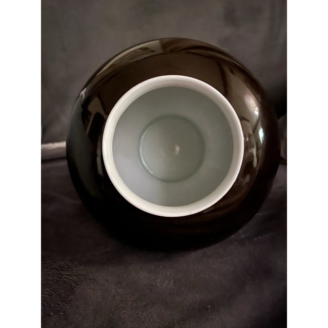 Vintage Bavaria G Porzellan Brown Ginger Jar Rembrandt’s the Night Watch For Sale - Image 4 of 10