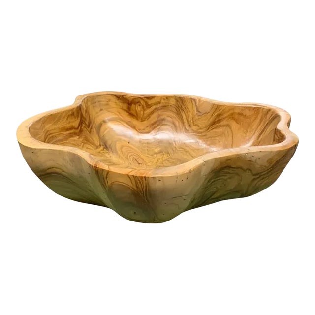 Medium Wooden Bowl For Sale