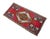 Hand Knotted Door Mat, Entryway Rug, Bath Mat, Kitchen Decor, Small Rug, Turkish Rug - 1'7" X 3'3" For Sale - Image 6 of 13