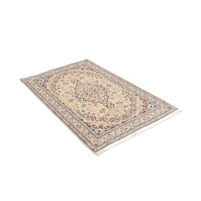 Kashan Rug in Virgin Wool For Sale - Image 3 of 11