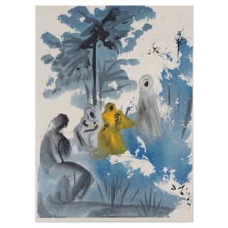 Salvador Dali, Biblia Sacra: The Family, 1960s, Lithograph For Sale