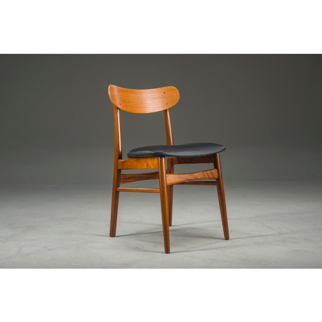 Mid-Century Danish Dining Chair with Leather Upholstery from Farstrup, 1960s For Sale - Image 10 of 10