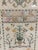 Vintage Large Cross Stitch Colonial Sampler with Alphabet.