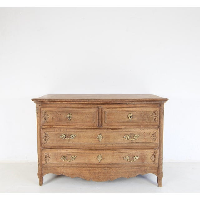 18th Century Liège Baroque Curved Chest of Drawers For Sale - Image 6 of 18