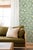 Not Yet Made - Made To Order Hydrangea Blooms Floral Grasscloth Wallpaper by House Party | Limelight Green | 6 Yards For Sale - Image 5 of 8