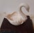 Mid 20th Century White Ceramic Pottery Hull Swan For Sale - Image 5 of 7
