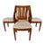 A well-balanced set of four teak dining chairs by Benny Linden Design, drawing from classic Danish modern lines. The...