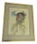 1970s Woman in a Hat Silkscreen, Framed For Sale