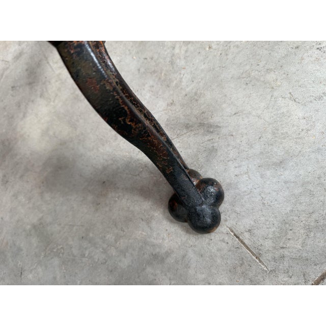 Late 19th Century Marble Bistro Table For Sale - Image 6 of 9