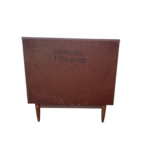 Mid 20th Century Walnut Cabinet Laminate Top For Sale - Image 11 of 17