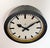 Industrial Factory Black Wall Clock from Siemens, 1950s For Sale - Image 4 of 17