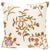 Contemporary Schumacher Raleigh Crewel Embroidery 14" Pillow B in Autumn For Sale - Image 3 of 3