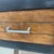 1960s Vintage Mid-Century Modern Walnut Veneer 2-Drawer Desk With Black Trim For Sale - Image 5 of 9