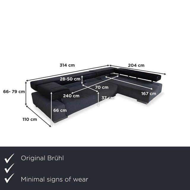 The Sunrise corner sofa from the renowned German manufacturer Brühl makes a real statement for anyone who appreciates...