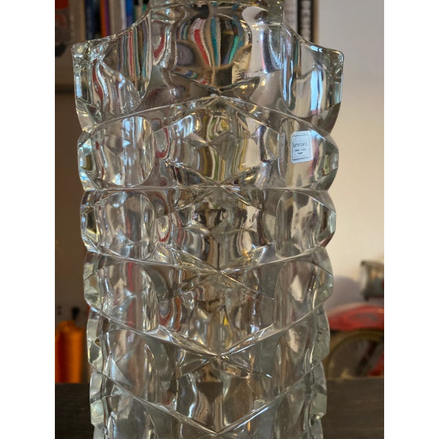 1970s Windsor Glass Vase from Luminarc For Sale - Image 5 of 7