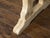 19th Century Rustic English 19th Century Natural Wood Farm Table with Trestle Base For Sale - Image 5 of 11
