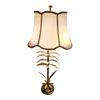 Frederick Cooper Style Table Lamp With Acanthus Leaves For Sale
