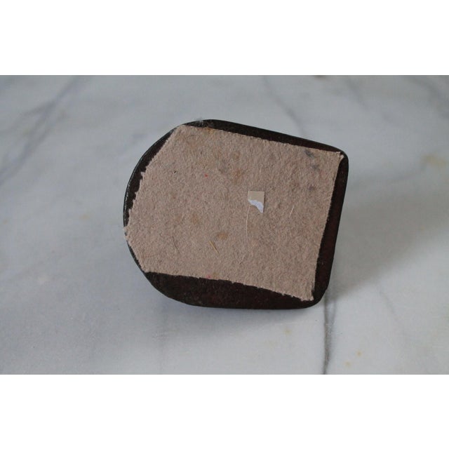 Metal Vintage Cast Iron Mouse Doorstop For Sale - Image 7 of 7