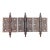 Set of Antique 3 X 3 In. Victorian Cast Iron Butt Door Hinges For Sale