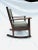 Avocado Vintage Mission Style Rocking Chair in Dark Oak For Sale - Image 8 of 10