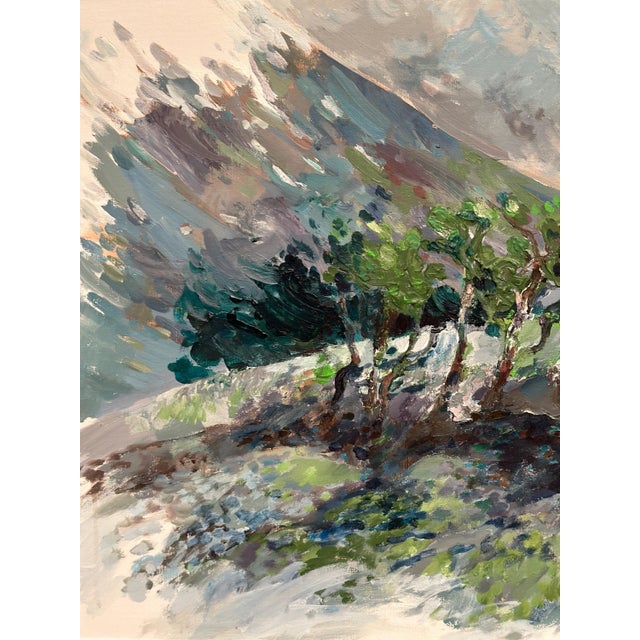 Bengt Andersson Råssbyn, Large Telemarken, Gausta, 1975, Oil on Canvas, Framed For Sale - Image 15 of 18
