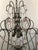 Vintage Chandelier with Pink Murano Flowers For Sale - Image 3 of 8