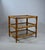 Vintage Bamboo and Smoked Glass Three-Tier Side Table, 1970s For Sale - Image 8 of 11