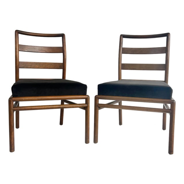 Mid-Century t.h. Robsjohn-Gibbings #4209 Ladder-Back Chairs for Widdicomb For Sale
