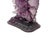 Purple 4" Amethyst Purple Crystal Glass Tibetan Guardian Deity Figure For Sale - Image 8 of 10