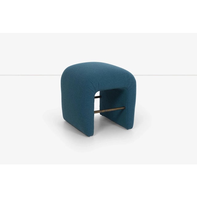 1970s Milo Baughman Upside Down U Ottoman For Sale - Image 5 of 10