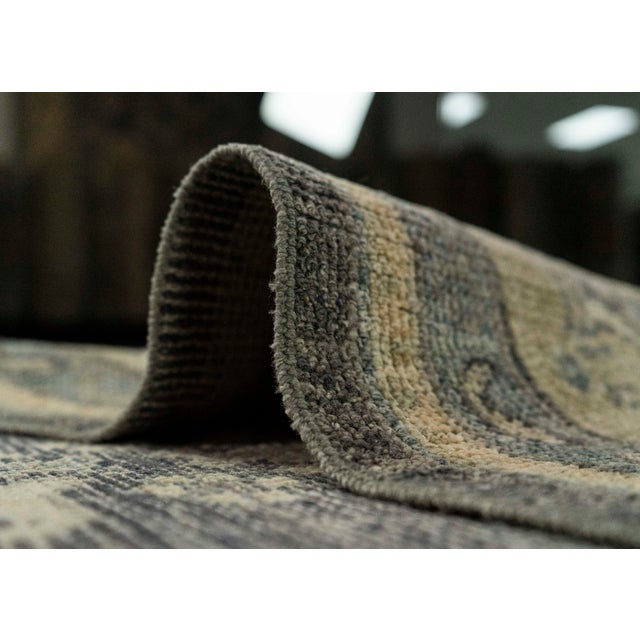 Textile Turkish Oushak Rug 2'10" x 10'6" #20223 For Sale - Image 7 of 8