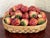 Red Vintage Italian Majolica Ceramic Strawberry Basket Centerpiece For Sale - Image 8 of 8