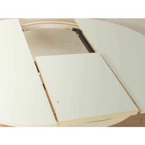 White Space Age Butterfly Dining Table For Sale - Image 8 of 14