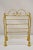 Italian Hollywood Regency Gold Gilt Iron 3 Tier Shelf Small Display Stand (A) For Sale - Image 11 of 13