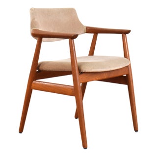 Mid-Century Modern Danish Teak Armchair by Svend Åge Eriksen for Glostrup, 1960s For Sale