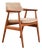 Mid-Century Modern Danish Teak Armchair by Svend Åge Eriksen for Glostrup, 1960s For Sale