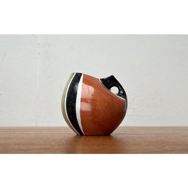 Mid-Century German Ceramic Vase from Krösselbach Keramik, 1960s For Sale - Image 17 of 17
